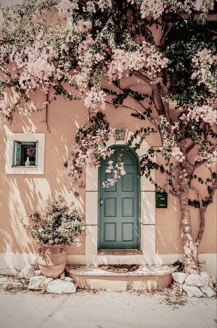 Pink villa