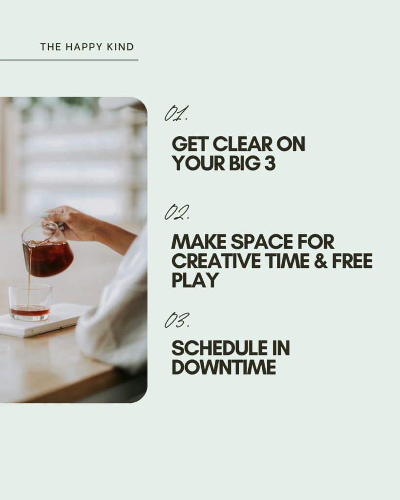 The happy kind focus checklist 5