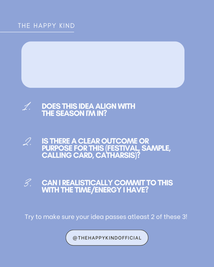 A Creative Clarity Guide for Indie Filmmakers and Writers questions